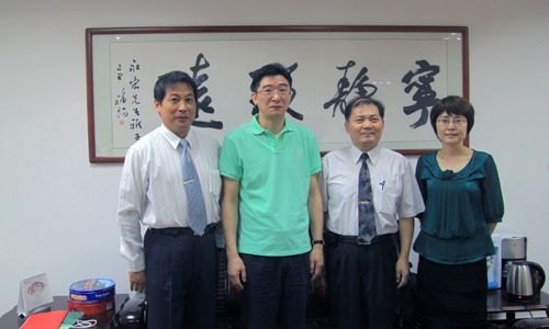 台湾昆山科技大学客人到访惠州学院