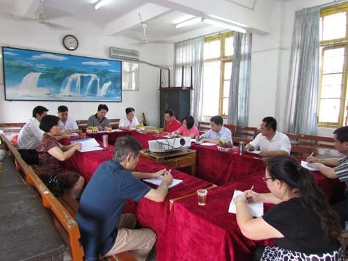 校组织部到机电学院进行“贯彻落实党政联席会议制度”等情况的调研