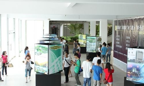 建筑与土木工程系“卓越计划”系列活动之十六——活跃在“呈意院”的“惠大”学子们建筑作品展