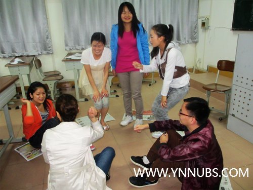 记商学院第八届“5•25阳光行动”大学生心理健康宣传月系列活动——团体心理辅导