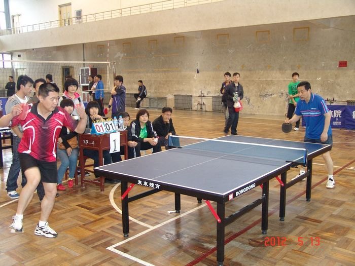 鲁东大学2012年教职工乒乓球团体赛圆满落幕