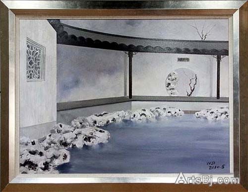 媒体聚焦:“心灵之约——刘伟冬油画作品展”在宜兴展出