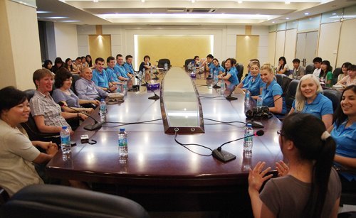 加拿大卡普兰诺大学师生一行来访惠州学院