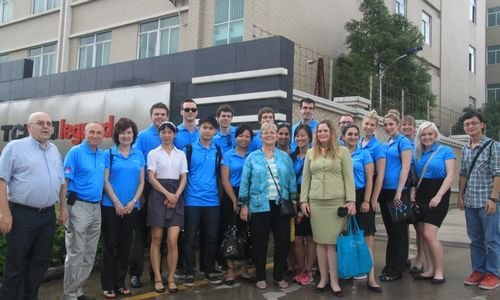 加拿大卡普兰诺大学师生一行来访惠州学院