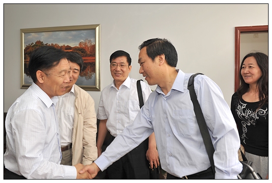 孙建中院长会见天津大学、山西大学博导李保安、张立伟
