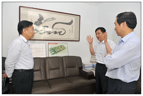 孙建中院长会见天津大学、山西大学博导李保安、张立伟