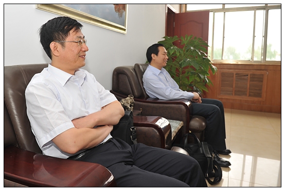 孙建中院长会见天津大学、山西大学博导李保安、张立伟