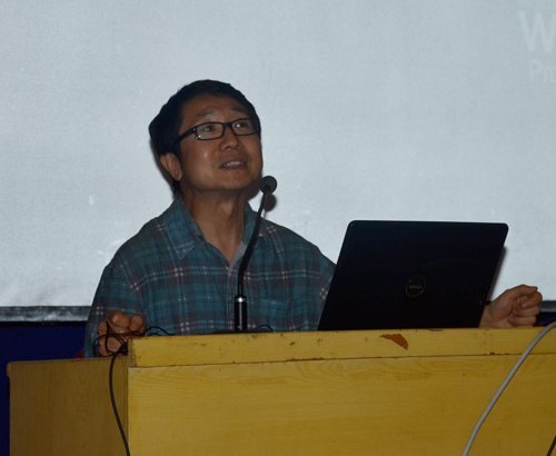 中央美术学院人文学院院长尹吉男教授来景德镇陶瓷学院讲学