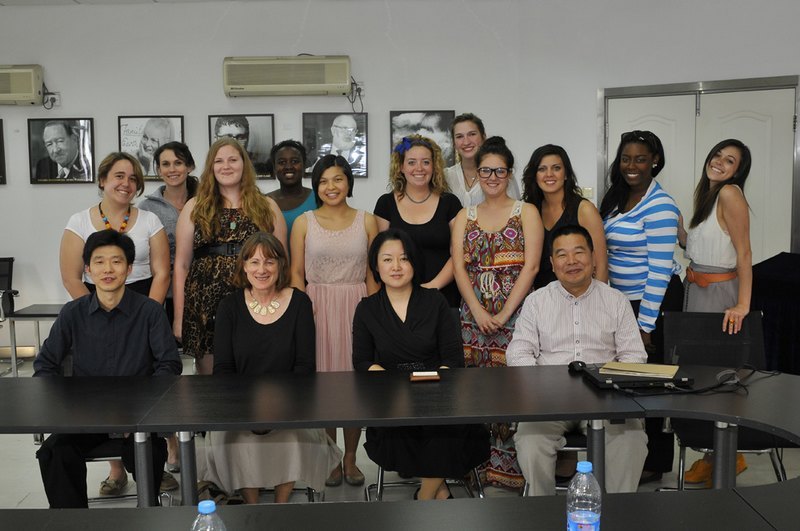 刘春红副校长会见美国爱荷华州立大学师生代表团一行