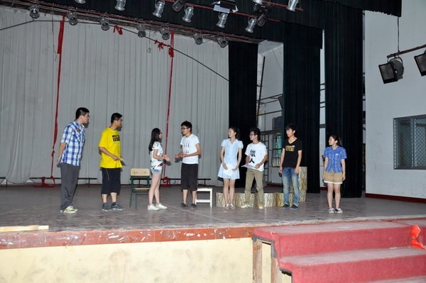 校园剧《上大学》排练工作有序推进