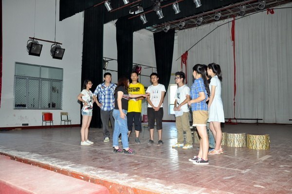 校园剧《上大学》排练工作有序推进