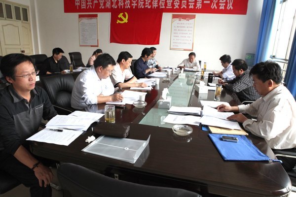 纪律检查委员会第二次全体委员会召开