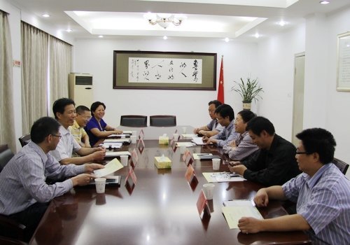 湖州师范学院领导来校交流考察