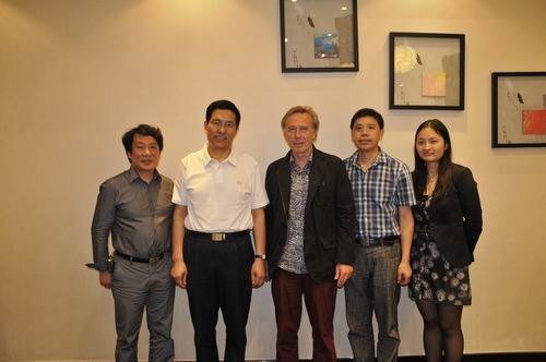 校领导会见来湖北工业大学讲学的德国教授