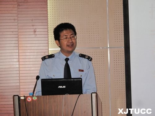 西安地税经开分局税收宣讲走进西安交大城市学院