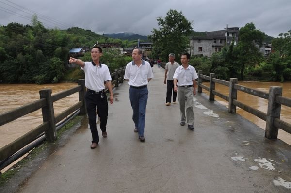 校领导赴清流县长校镇沙坪村调研