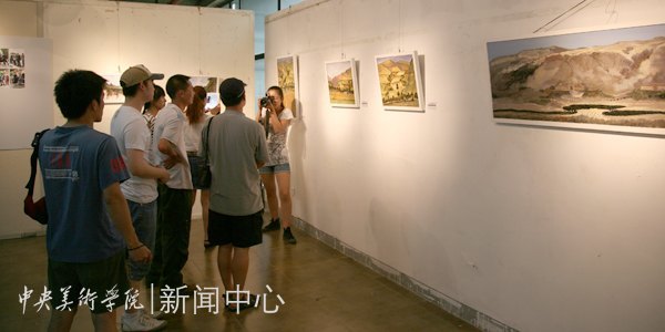 继续教育学院2012届美术教育研修班青海互助写生作品展开幕