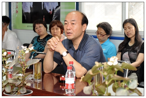 晋中学院正处级干部参观正在建设中的新校区