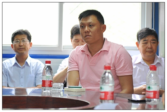 晋中学院正处级干部参观正在建设中的新校区