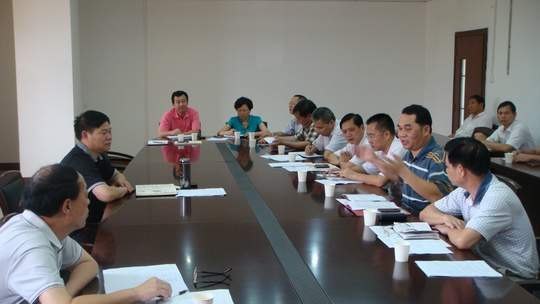 周如金副校长对总务后勤工作开展调研