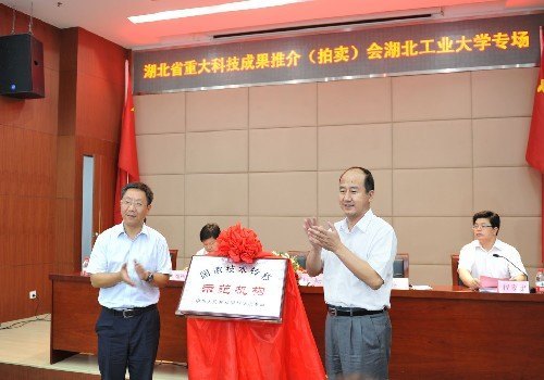 湖北省重大科技成果湖工大专场推介会成功举办