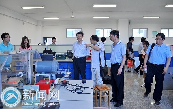 大连理工大学郭东明院士来湖南科技大学指导工作