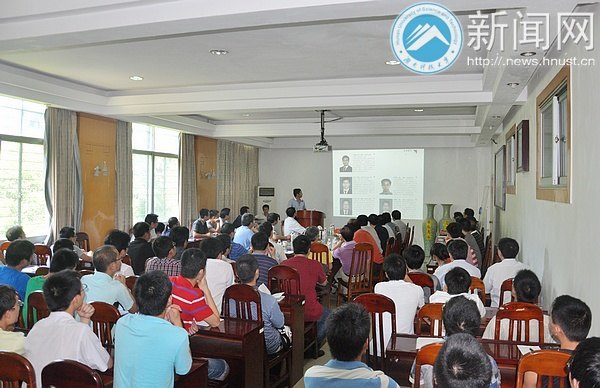 大连理工大学郭东明院士来湖南科技大学指导工作