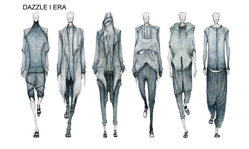 【丰湖党旗红】服装系同学作品入围第21届真维斯休闲服设计大赛