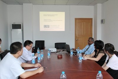 美国南佛罗里达大学Rangachar Kasturi教授来校开展学术交流