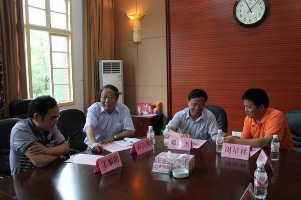 校领导率团考察湖南文理学院