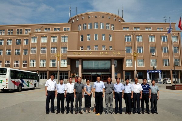 校党委书记马国防率团考察黑河学院