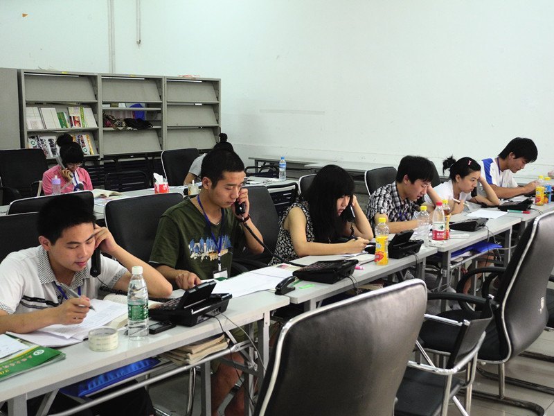 胡翔勇副校长视察三峡大学科技学院2012年招生录取工作