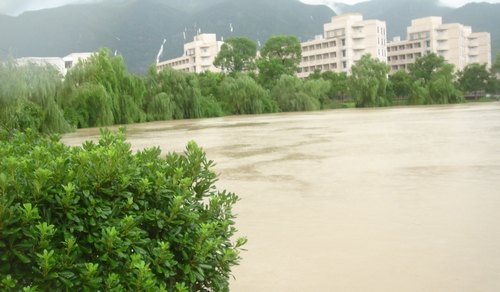 学校紧急部署防台后续工作