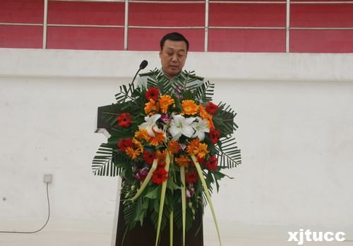 西安交通大学城市学院隆重举行2012级新生军训动员大会