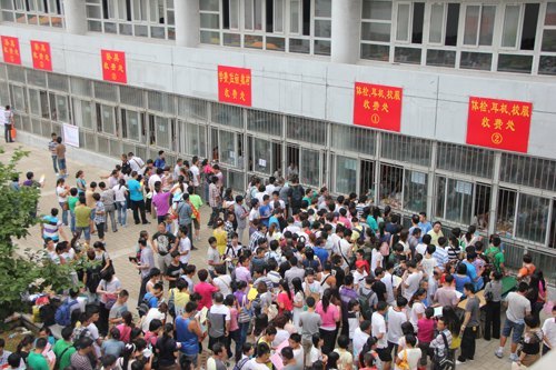 里仁学院2012级迎新工作圆满结束