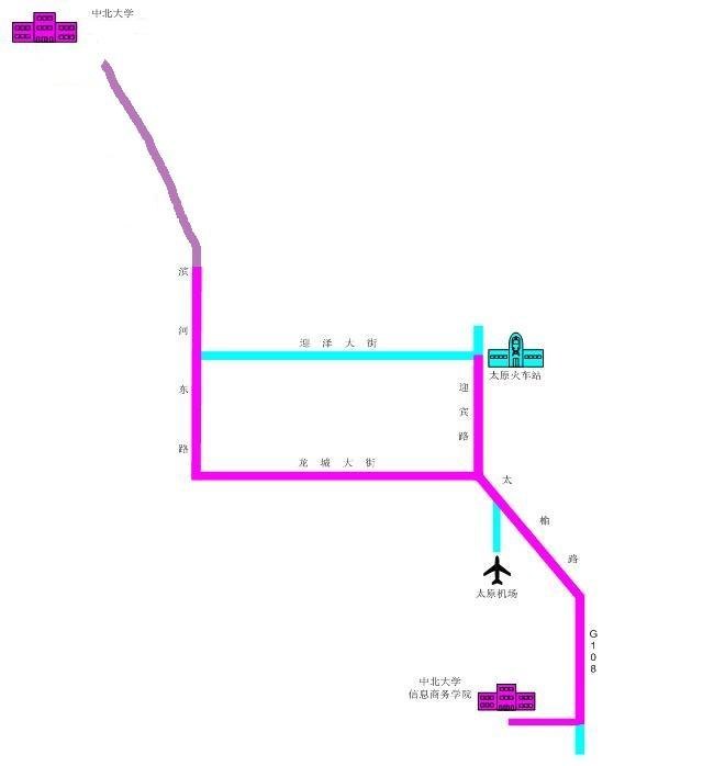 新生报到路线图
