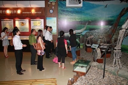 台湾企业界人士访问团到访渤海大学文理学院