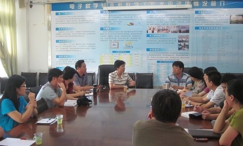 黄小妮副院长到电子科学系调研检查工作