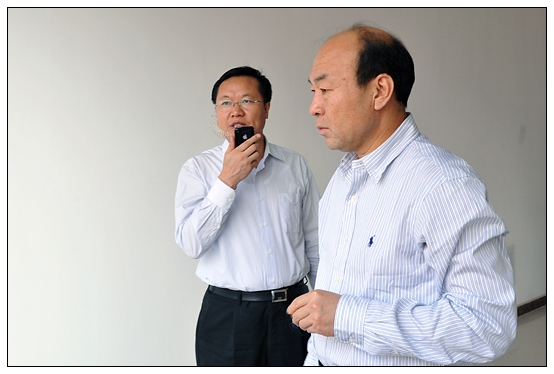 教育厅副厅长王李金来晋中学院新校区视察工作