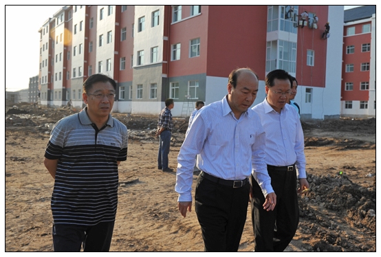 教育厅副厅长王李金来晋中学院新校区视察工作