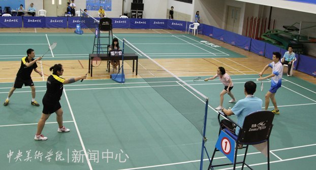 中央美术学院羽毛球代表队参加“2012年中国美术院校羽毛球比赛”获佳绩