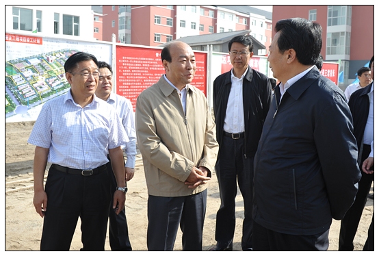 王君省长在教师节之际视察晋中学院新校区