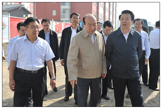 王君省长在教师节之际视察晋中学院新校区