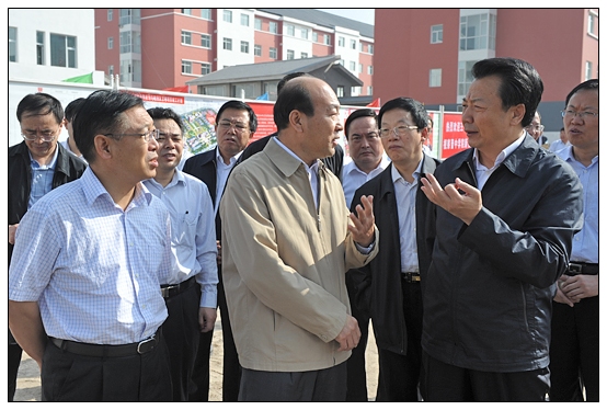 王君省长在教师节之际视察晋中学院新校区