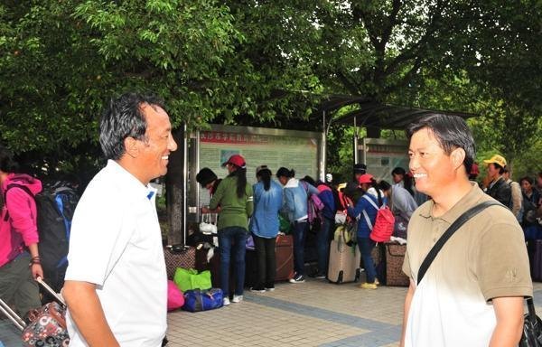 2012级西藏班新生来校报到【组图】