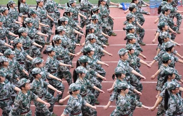 2012军训，我们开始了……【组图】