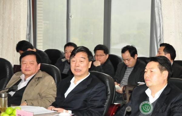常务副省长于来山、省人大常委会副主任蒋作斌一行来校视察