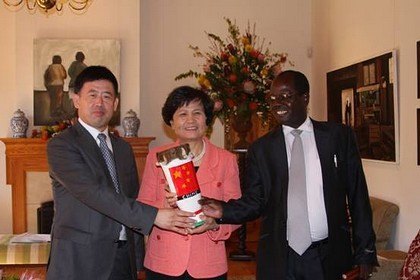 杨延东校长一行参加2012年非洲地区孔子学院联席会议