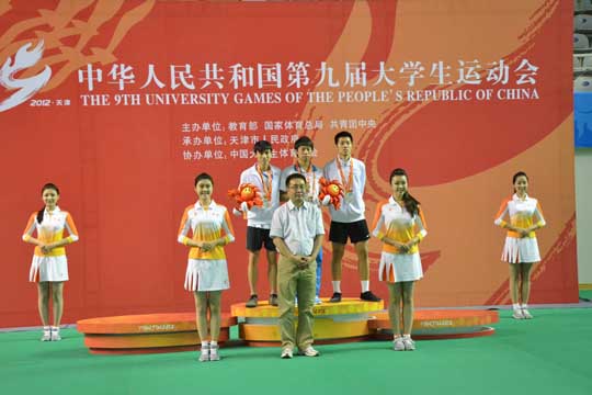 晋中学院毽球队在全国第九届大学生运动会中勇创佳绩