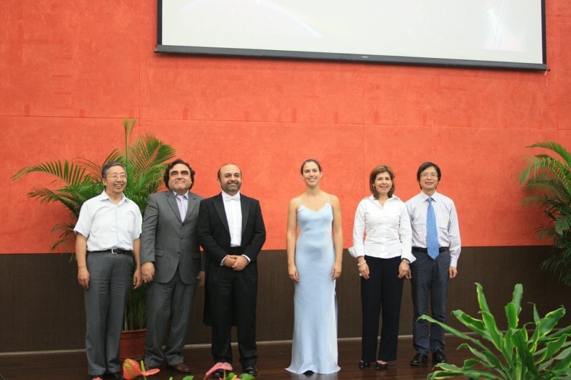 王殿祥院长会见智利驻沪总领事 金陵学院成功举行中智友好音乐会